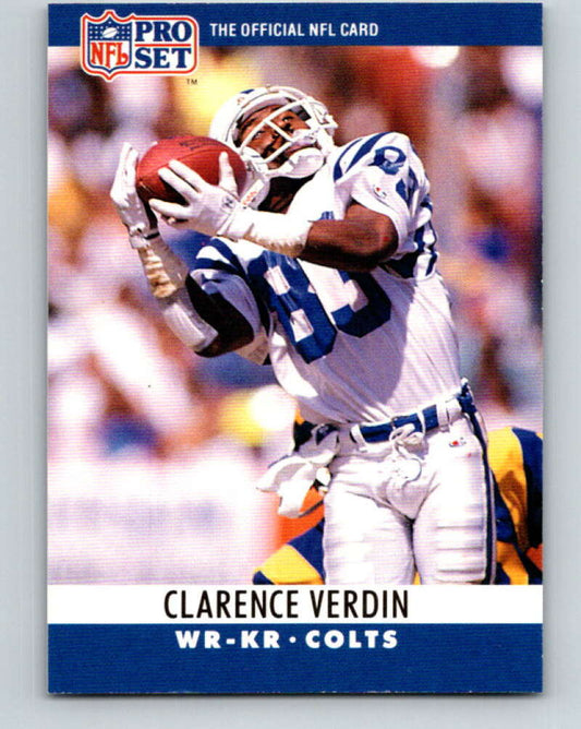 1990 Pro Set #137 Clarence Verdin Mint Indianapolis Colts  Image 1