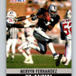 1990 Pro Set #152 Mervyn Fernandez Mint Los Angeles Raiders  Image 1