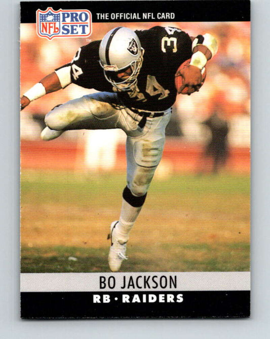 1990 Pro Set #155 Bo Jackson Mint Los Angeles Raiders