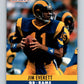 1990 Pro Set #165 Jim Everett Mint Los Angeles Rams  Image 1