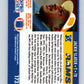 1990 Pro Set #173 Jackie Slater Mint Los Angeles Rams  Image 2