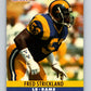 1990 Pro Set #174 Fred Strickland Mint RC Rookie Los Angeles Rams  Image 1