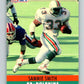 1990 Pro Set #183 Sammie Smith Mint Miami Dolphins  Image 1