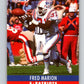 1990 Pro Set #204 Fred Marion Mint New England Patriots  Image 1