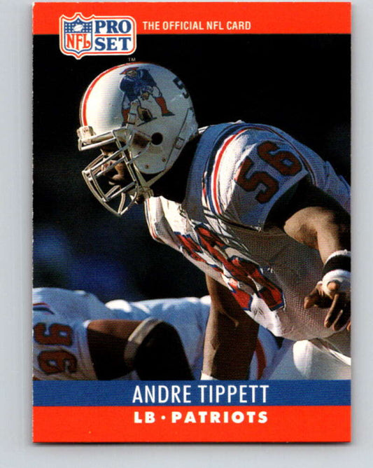 1990 Pro Set #208 Andre Tippett Mint New England Patriots  Image 1