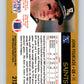 1990 Pro Set #212 John Fourcade Mint New Orleans Saints  Image 2