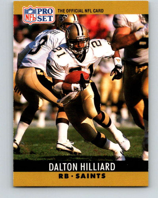 1990 Pro Set #213 Dalton Hilliard Mint New Orleans Saints