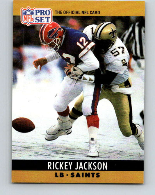 1990 Pro Set #214 Rickey Jackson Mint New Orleans Saints  Image 1