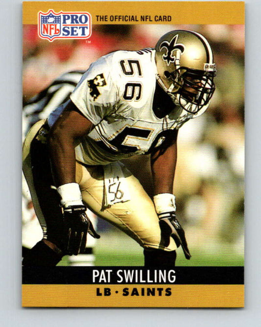 1990 Pro Set #218 Pat Swilling Mint New Orleans Saints  Image 1