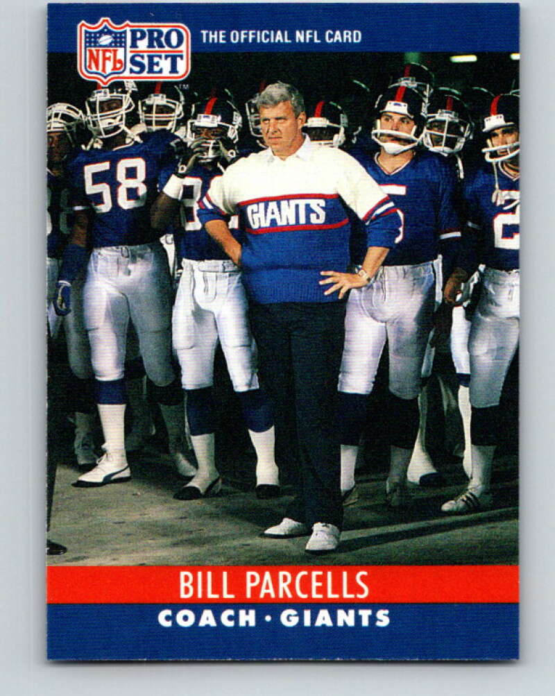 1990 Pro Set #232 Bill Parcells Mint New York Giants  Image 1