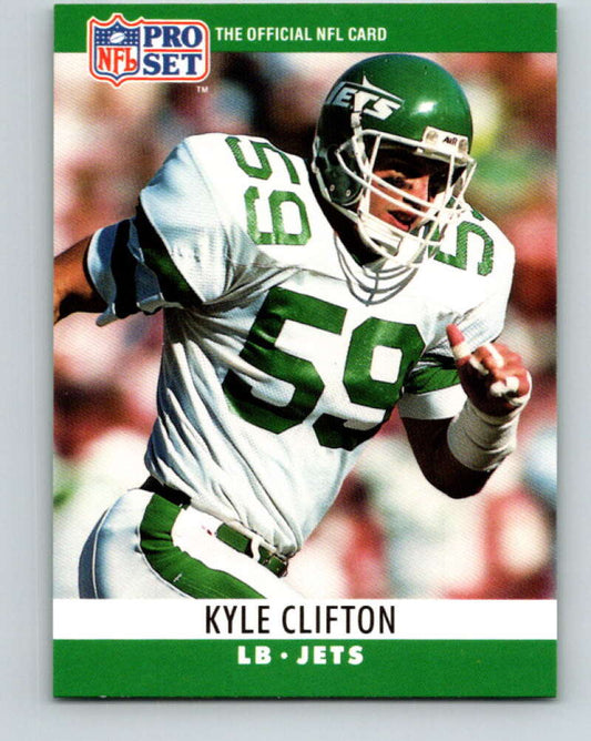 1990 Pro Set #234 Kyle Clifton Mint New York Jets  Image 1