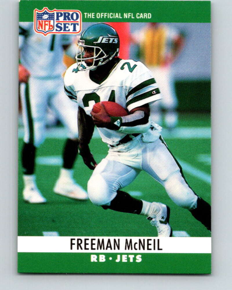 1990 Pro Set #238 Freeman McNeil Mint New York Jets  Image 1