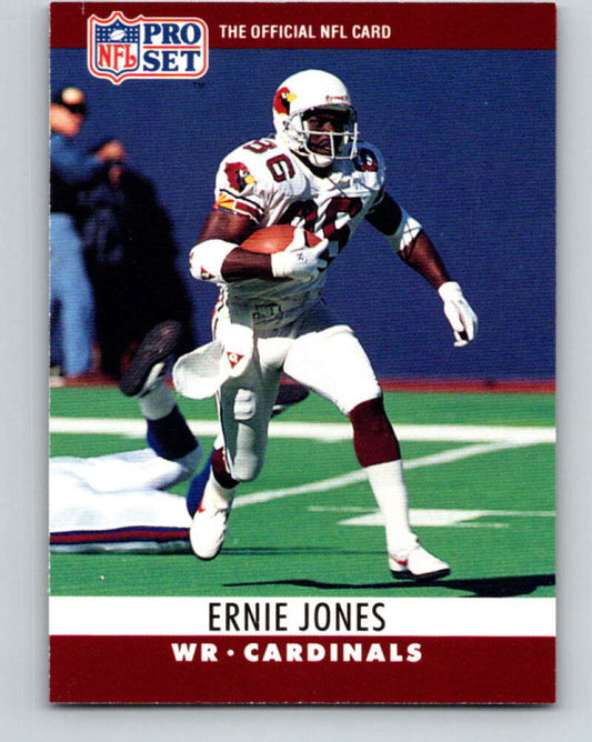 1990 Pro Set #258 Ernie Jones Mint RC Rookie Phoenix Cardinals  Image 1