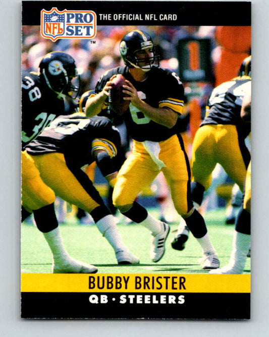 1990 Pro Set #267 Bubby Brister Mint Pittsburgh Steelers  Image 1