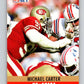 1990 Pro Set #285 Michael Carter Mint San Francisco 49ers  Image 1