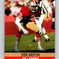 1990 Pro Set #288 Don Griffin Mint San Francisco 49ers  Image 1