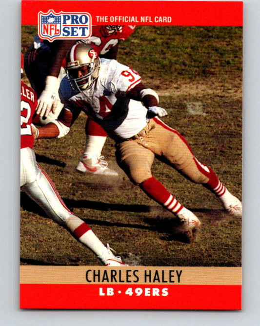 1990 Pro Set #289 Charles Haley Mint San Francisco 49ers  Image 1