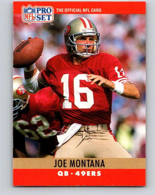 1990 Pro Set #293 Joe Montana Mint San Francisco 49ers