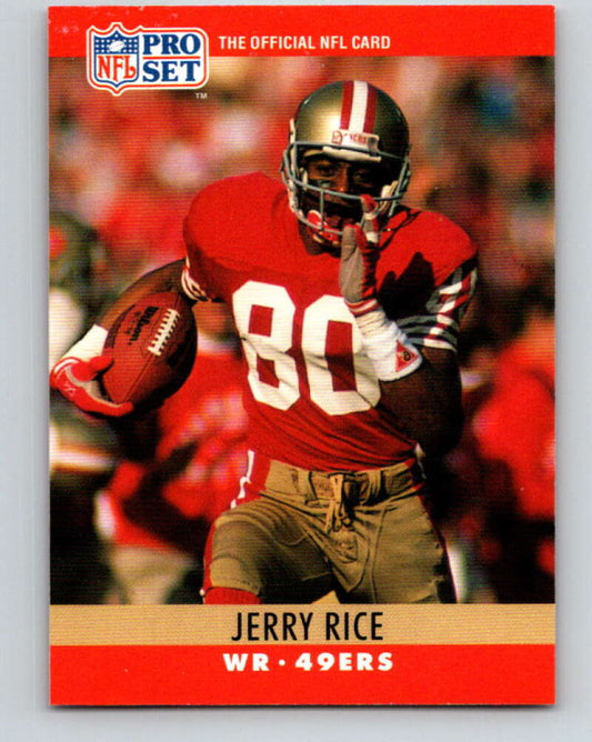 1990 Pro Set #295 Jerry Rice Mint San Francisco 49ers