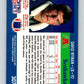 1990 Pro Set #307 David Wyman Mint Seattle Seahawks  Image 2