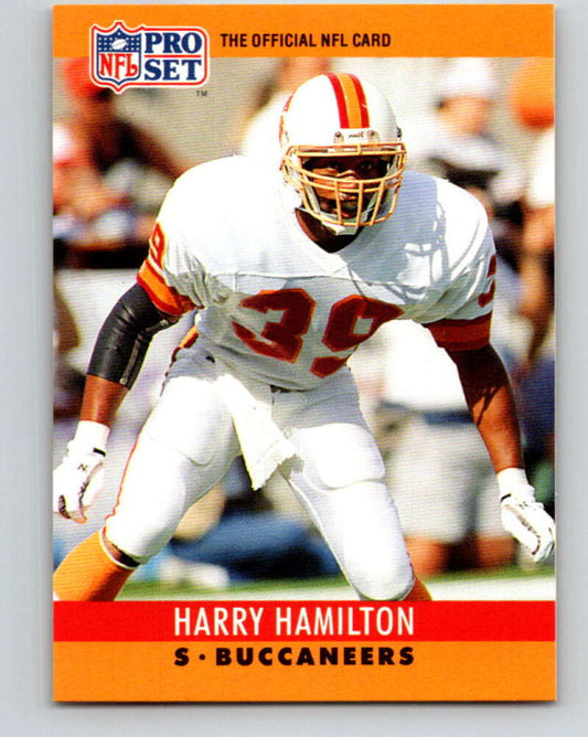 1990 Pro Set #311 Harry Hamilton Mint Tampa Bay Buccaneers  Image 1