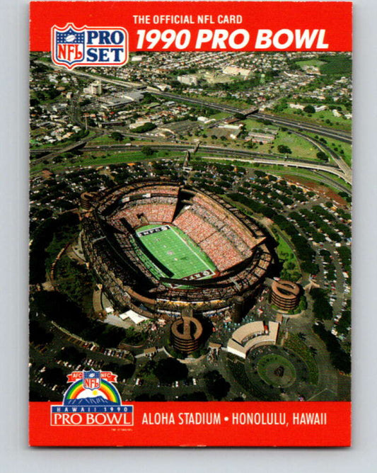 1990 Pro Set #334 Aloha Stadium Mint  Image 1