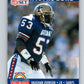 1990 Pro Set #397 Vaughan Johnson Mint New Orleans Saints  Image 1