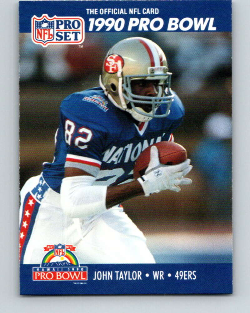 1990 Pro Set #421 John Taylor Mint San Francisco 49ers  Image 1