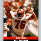 1990 Pro Set #429 Mike Gann Mint Atlanta Falcons  Image 1