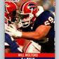 1990 Pro Set #445 Will Wolford Mint Buffalo Bills  Image 1
