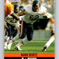 1990 Pro Set #447 Mark Bortz Mint RC Rookie Chicago Bears  Image 1