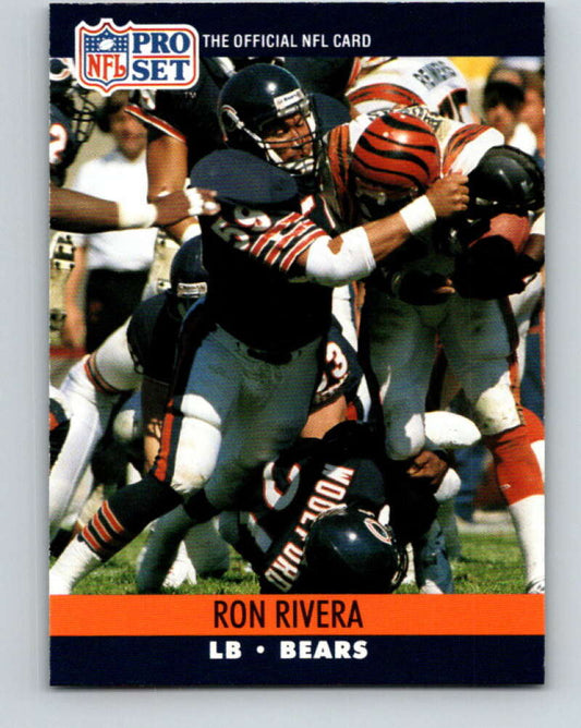 1990 Pro Set #456 Ron Rivera Mint Chicago Bears