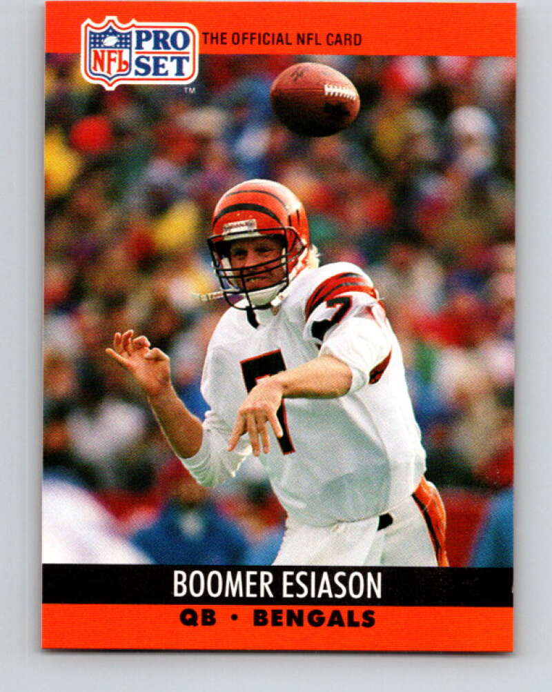 1990 Pro Set #463 Boomer Esiason Mint Cincinnati Bengals  Image 1