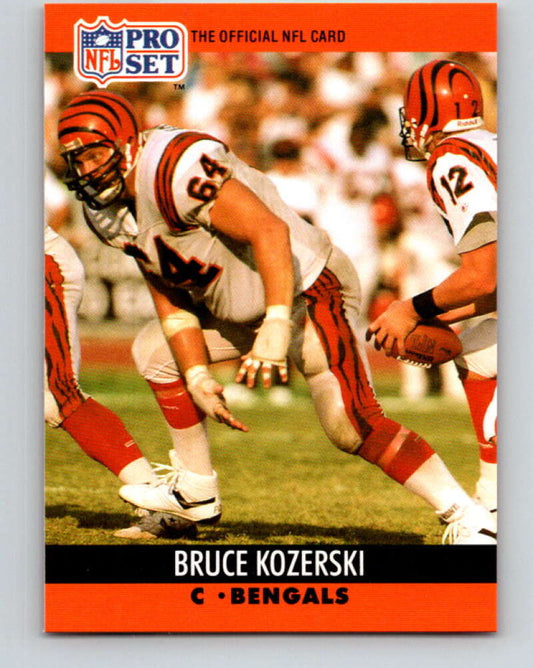 1990 Pro Set #465 Bruce Kozerski Mint Cincinnati Bengals  Image 1