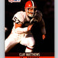 1990 Pro Set #474 Clay Matthews Mint Cleveland Browns  Image 1