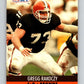 1990 Pro Set #476 Gregg Rakoczy Mint RC Rookie Cleveland Browns  Image 1