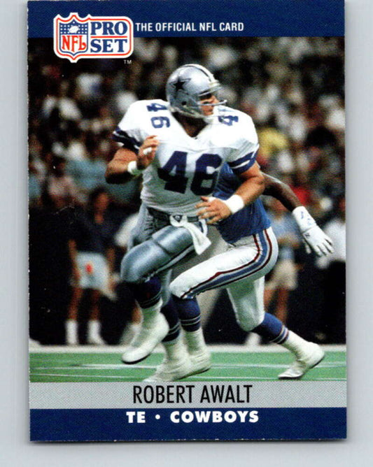 1990 Pro Set #479 Robert Awalt Mint Dallas Cowboys  Image 1