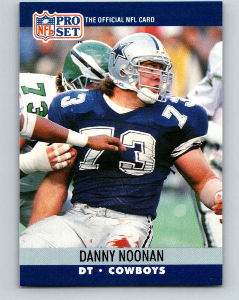 1990 Pro Set #481 Danny Noonan Mint Dallas Cowboys  Image 1