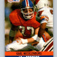 1990 Pro Set #489 Karl Mecklenburg Mint Denver Broncos  Image 1