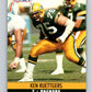1990 Pro Set #507 Ken Ruettgers Mint Green Bay Packers  Image 1
