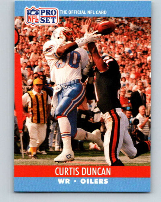 1990 Pro Set #509 Curtis Duncan Mint Houston Oilers