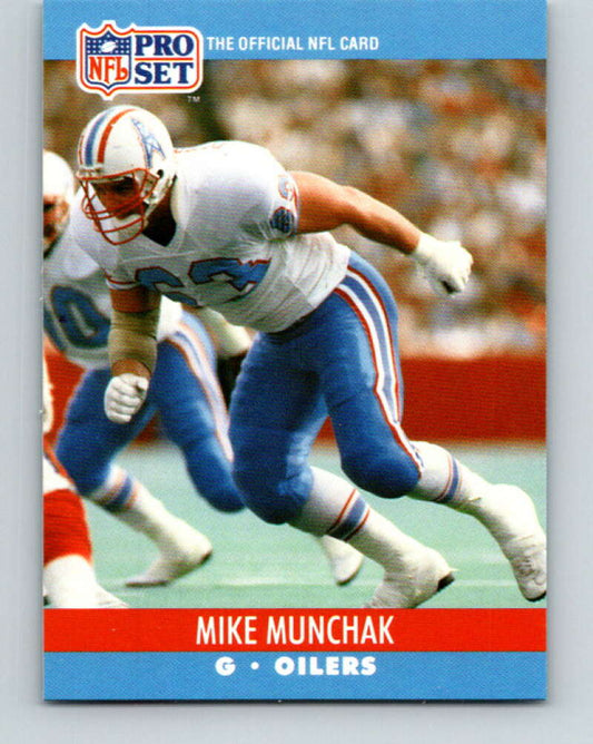 1990 Pro Set #518 Mike Munchak Mint Houston Oilers  Image 1