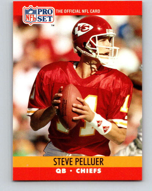 1990 Pro Set #533 Steve Pelluer Mint Kansas City Chiefs
