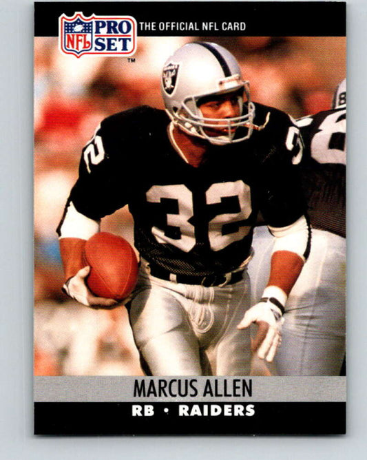 1990 Pro Set #538 Marcus Allen Mint Los Angeles Raiders