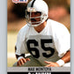 1990 Pro Set #547 Max Montoya Mint Los Angeles Raiders  Image 1