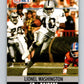 1990 Pro Set #549 Lionel Washington Mint Los Angeles Raiders  Image 1