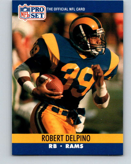 1990 Pro Set #550 Robert Delpino Mint Los Angeles Rams