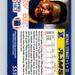 1990 Pro Set #553 Michael Stewart Mint RC Rookie Los Angeles Rams  Image 2