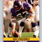 1990 Pro Set #572 Kirk Lowdermilk Mint Minnesota Vikings  Image 1