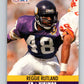 1990 Pro Set #573 Reggie Rutland Mint RC Rookie Minnesota Vikings  Image 1